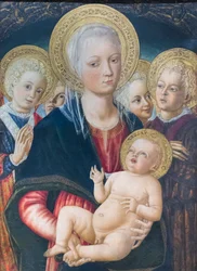 Madonna z Dzieciątkiem z aniołami