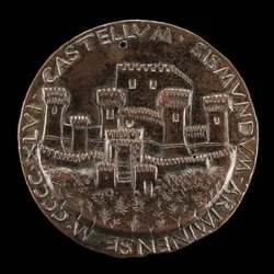 Zamek w Rimini [rewers], 1446.