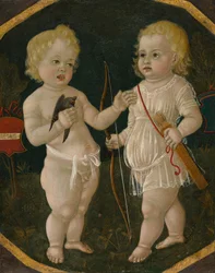 Dwa Putti, 14901510.