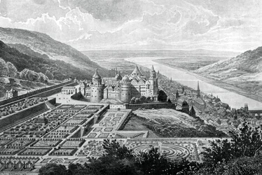 Zamek Heidelberg, Niemcy, 1620 1903.
