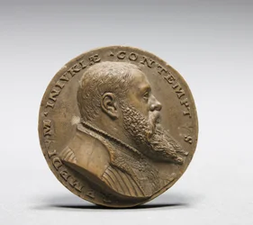 Wzór na awersie medalu Syna Marcina III Geudera