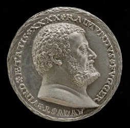 Raymund Fugger, 1489-1535, uczony i mecenas sztuki [awers].