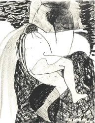 Des Bêtes" Artist Book 3, 2018 (litografia)