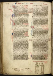 Małżeństwo Fryderyka II i Izabeli Angielskiej, Royal 14 C VII, f.123v