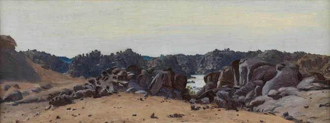 Desert and Rocks (olej na pokładzie)