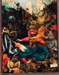 Antoniego Wielkiego, ołtarz z Issenheim, ok. 1512-16 (olej na płycie)