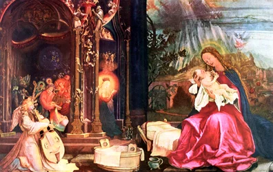 „Narodziny Antoninów z Isenheim”, c1490-1528