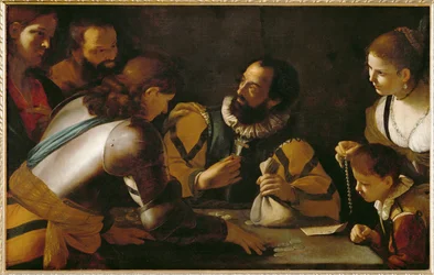 Powołanie Mateusza, przed 1650 r. (obraz na płótnie)