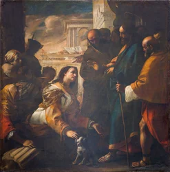 Chrystus i Niewiasta z Kanaanu, 1646-1647.