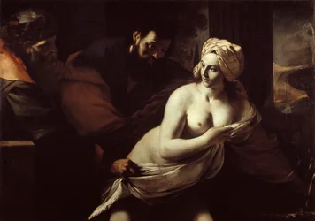 Zuzanna i starsi, 1600s.