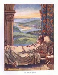 Powietrze Niebios, ilustracja z Lady and Fairy Tales, 1914