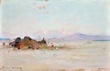 Obóz na pustyni, Biskra (Algieria)
