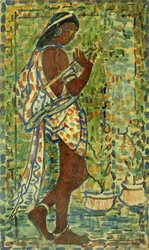 Tancerka hinduska, ok. 1910-1913