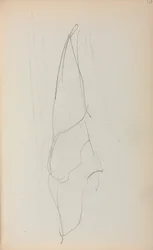 Szkicownik włoski, strona Sail 70, 1898-1899.
