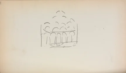 Szkicownik włoski: San Marco strona 186, 1898-1899.