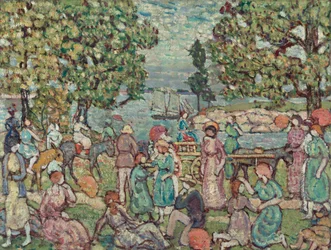 Na plaży, nr 3, 1915