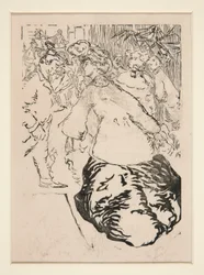 Sprzedawcy uliczni w La Pensee, Le Bar du Journal, s. 37
