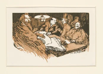 Sprzedawcy uliczni w La Pensee, ilustracja, s. 47