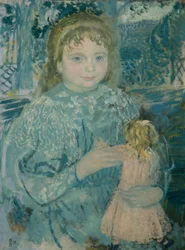Dziewczynka z lalką (Thérèse Watillaux)