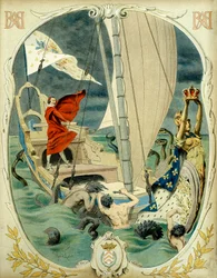 Historia Francji: Alegoryczne przedstawienie kardynała Richelieu (Armand Jean du Plessis