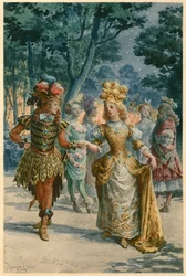 Rozkosze zaczarowanej wyspy (ilustracja)