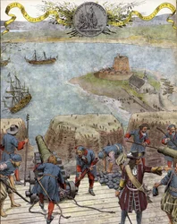 Wojna Ligi Augsburskiej: klęska flot angielskich i holenderskich przed Camaret (bitwa pod Camaret), 18 czerwca