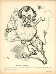 Talerz Maślany, numer 191, w kolorze satyrycznym