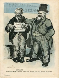 Talerz Maślany, numer 210, w kolorze satyrycznym