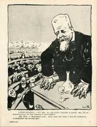 Talerz Maślany, numer 210, w kolorze satyrycznym