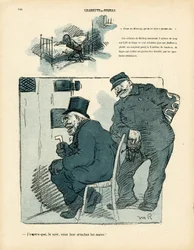 Talerz Maślany, numer 411, w kolorze satyrycznym
