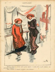 Talerz Maślany, numer 516, w kolorze satyrycznym