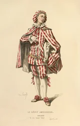 Kostium do roli Gros - Rene, ok. 1868 r. (rycina)