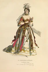 Kostium do roli La princesse d