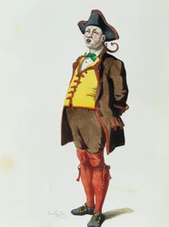 Gianduja w 1858, Maurice Sand (1823-1889)