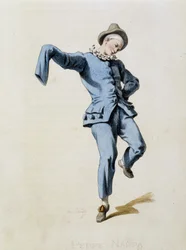 Peppe Nappa (Pierrot lub Peppe-Nappa) czerpie z „Masques et bouffons” (komedia włoska), tekst i rysunki Maurice Sand, ryciny A. Manceau, przedmowa Georges Sand, Paryż, Michel Lévy Frères