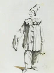 Pierrot, Maurice Sand (1823-1889)