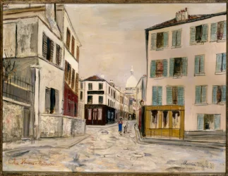 Ulica Norvins na Montmartre
