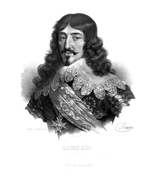 Król Francji Ludwik XIII, c1820s