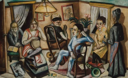 Przed balem maskowym, 1922