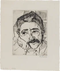 Portret Waltera Carla (1884-1956)