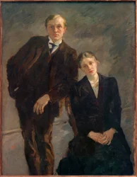 Podwójny portret Maxa Beckmanna i Minny Beckmann-Tube