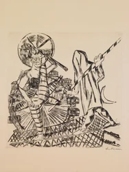 Linoskoczkowie, płyta 8 z portfolio „Targi Roczne”