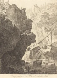 Wodospad (wodospad w Werdenfels)