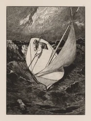 Rękawiczka: ratunek, 1880.