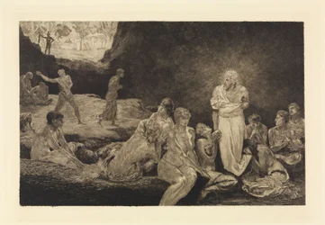 Chrystus i grzeszne kobiety (Życie, opus VIII, plansza 13)