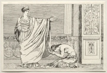 Kupidyn i Psyche: Psyche i Juno, 1880.