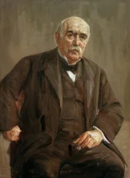 Eugen Gutmann, obraz Liebermanna