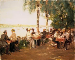 Restauracja ogrodowa nad wodą?