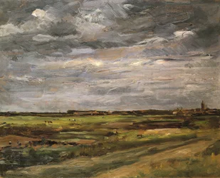 Pejzaż koło Noordwijk