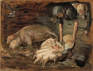 chlew, przedszkole; Chlew, szkółka, 1887
